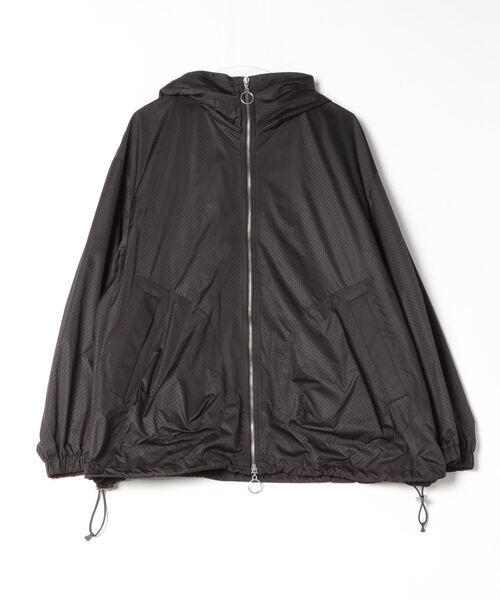 ROBES&CONFECTIONS（ローブスコンフェクションズ）の「Robes & Confections/ローブス&コンフェクションズ/Water-repellent Heat Punching Cloth Hooded Jacket/KRC-Y01-502H（ブルゾン・メンズ・ブラック/グレー系その他3・3）」の6枚目の写真