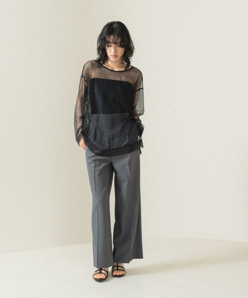 LEPSIM（レプシィム）の「【FOR I SERIES】アウトポケットパンツ　110819（その他パンツ・レディース・ベージュ/チャコールグレー・SMALL/MEDIUM）」の5枚目の写真