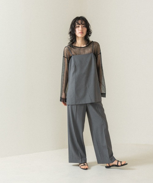 LEPSIM（レプシィム）の「【FOR I SERIES】アウトポケットパンツ　110819（その他パンツ・レディース・ベージュ/チャコールグレー・SMALL/MEDIUM）」の10枚目の写真