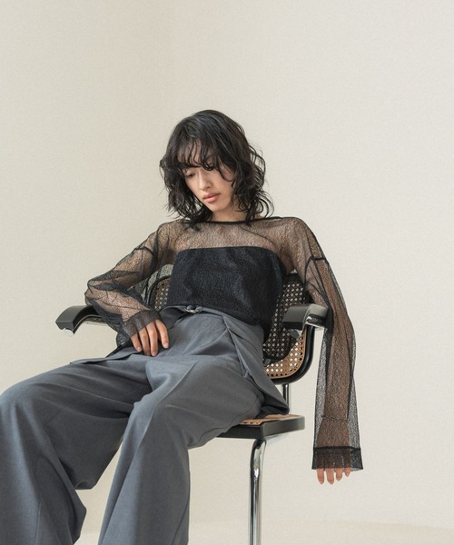 LEPSIM（レプシィム）の「【FOR I SERIES】アウトポケットパンツ　110819（その他パンツ・レディース・ベージュ/チャコールグレー・SMALL/MEDIUM）」の14枚目の写真