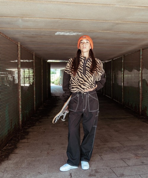 SWING PANTS/ロキシーワークワイドパンツ（その他パンツ）｜ROXY