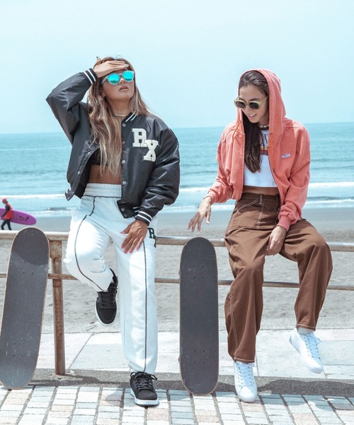 ROXY（ロキシー）の「SWING PANTS/ロキシーワークワイドパンツ（その他パンツ・レディース・ブラック/ブラウン/グリーン・MEDIUM/SMALL/LARGE）」の17枚目の写真