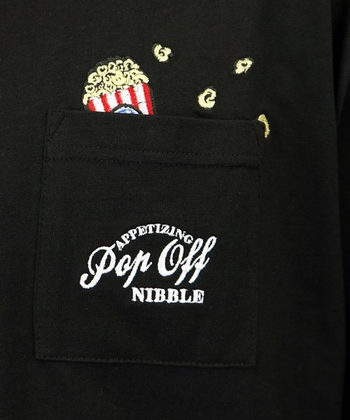 Burner（バーナー）の「【GROOVY STORE】オーバーサイズ ポケ付き刺繍＆バックプリント ヘビーウエイト半袖Tシャツ（Tシャツ/カットソー・メンズ・ブラック/ブラック系その他2/ホワイト系その他2/ブラック系その他3/ホワイト/ホワイト系その他3・M/L/LL）」の12枚目の写真
