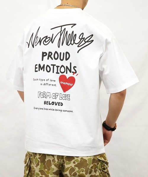 Burner（バーナー）の「【GROOVY STORE】オーバーサイズ ポケ付き刺繍＆バックプリント ヘビーウエイト半袖Tシャツ（Tシャツ/カットソー・メンズ・ブラック/ブラック系その他2/ホワイト系その他2/ブラック系その他3/ホワイト/ホワイト系その他3・M/L/LL）」の20枚目の写真