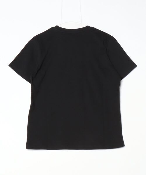 TIGORA(ティゴラ)の「ティゴラ TIGORA CVCスムースTシャツ タイポ(Tシャツ/カットソー・レディース・ライトベージュ/ブラック・S/M/L/XL)」の3枚目の写真
