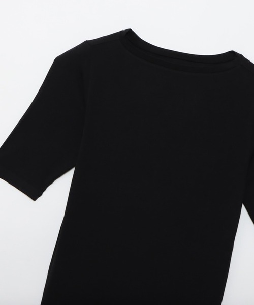 HANES(ヘインズ)の「【Hanes】ハーフスリーブTee HW1-Z101(Tシャツ/カットソー・レディース・ブラック/ホワイト・FREE)」の13枚目の写真