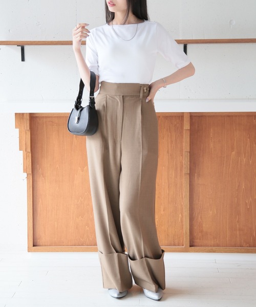 HANES(ヘインズ)の「【Hanes】ハーフスリーブTee HW1-Z101(Tシャツ/カットソー・レディース・ブラック/ホワイト・FREE)」の11枚目の写真