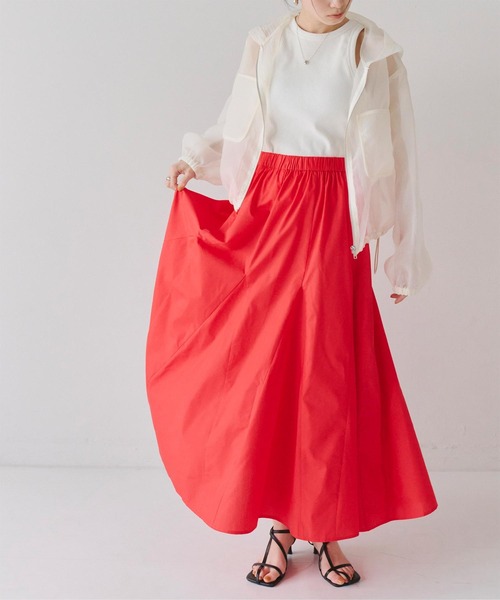 titivate(ティティベイト)の「カップ付きアメスリタンクトップ(タンクトップ・レディース・オレンジ/ホワイト系その他/ブラック/オフホワイト・M)」の7枚目の写真