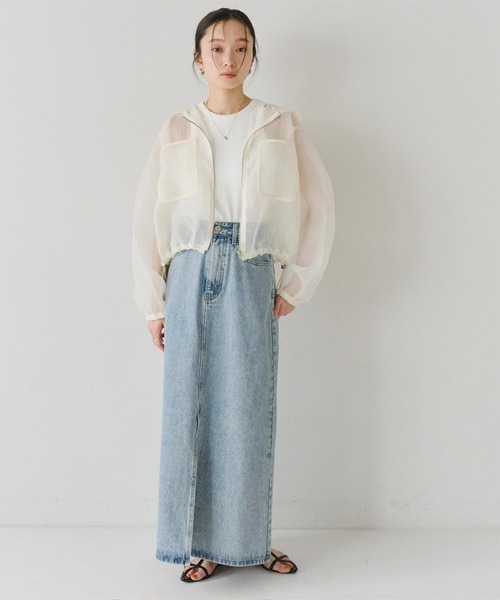 titivate(ティティベイト)の「カップ付きアメスリタンクトップ(タンクトップ・レディース・オレンジ/ホワイト系その他/ブラック/オフホワイト・M)」の6枚目の写真