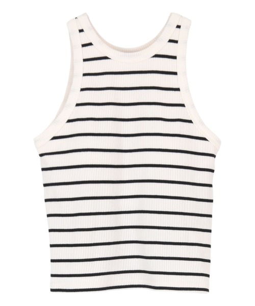 titivate(ティティベイト)の「カップ付きアメスリタンクトップ(タンクトップ・レディース・オレンジ/ホワイト系その他/ブラック/オフホワイト・M)」の14枚目の写真