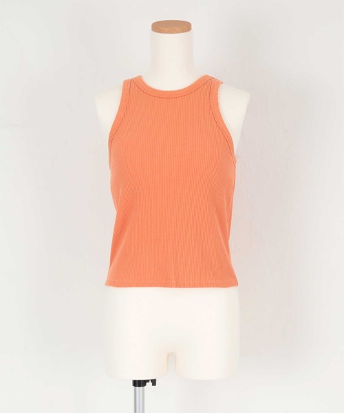 titivate(ティティベイト)の「カップ付きアメスリタンクトップ(タンクトップ・レディース・オレンジ/ホワイト系その他/ブラック/オフホワイト・M)」の17枚目の写真