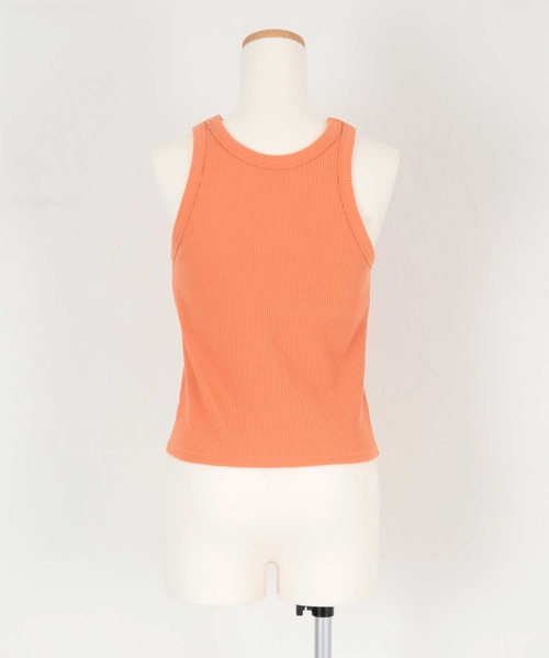 titivate(ティティベイト)の「カップ付きアメスリタンクトップ(タンクトップ・レディース・オレンジ/ホワイト系その他/ブラック/オフホワイト・M)」の19枚目の写真