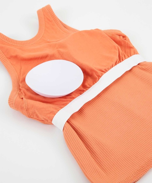 titivate(ティティベイト)の「カップ付きアメスリタンクトップ(タンクトップ・レディース・オレンジ/ホワイト系その他/ブラック/オフホワイト・M)」の21枚目の写真