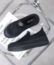 AAA | AAA+ クロスバンド スリッポン(スニーカー)