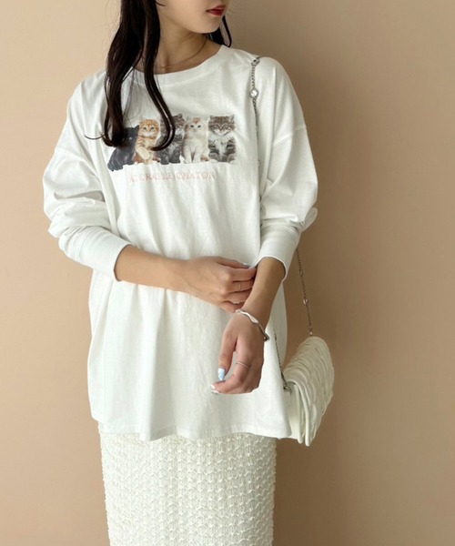 one after another NICE CLAUP（ワンアフターアナザーナイスクラップ）の「ビジューストラップ付きスマホショルダー（ショルダーバッグ・レディース・ブラック/アイボリー/サックスブルー/シルバー・FREE）」の21枚目の写真