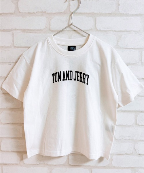 Tom＆Jerry（トムアンドジェリー）の「トムとジェリー オーバーサイズ プリントTシャツ（Tシャツ/カットソー・キッズ・グリーン/ホワイト系その他/ベージュ系その他/ベージュ系その他2/ホワイト系その他3/グレー系その他2/グレー系その他3/ベージュ/ネイビー/ブルー系その他/グレー系その他/オフホワイト/チャコールグレー/ホワイト系その他2/ベージュ系その他3/ダークグリーン・120cm/130cm/140cm/150cm/160cm/110cm）」の20枚目の写真