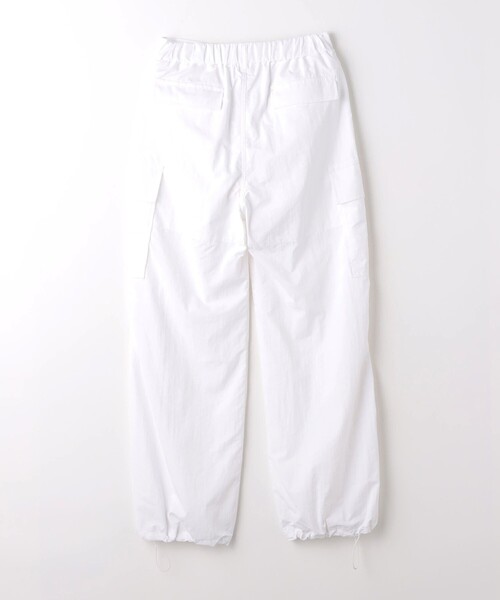green label relaxing（グリーンレーベルリラクシング）の「ナイロン カーゴ パンツ（カーゴパンツ・レディース・オリーブ/ブラック/ホワイト・FREE）」の11枚目の写真
