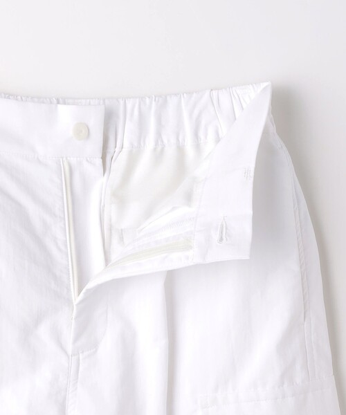 green label relaxing（グリーンレーベルリラクシング）の「ナイロン カーゴ パンツ（カーゴパンツ・レディース・オリーブ/ブラック/ホワイト・FREE）」の13枚目の写真