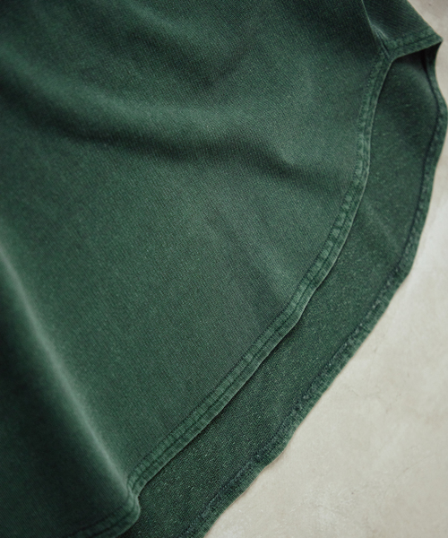 JOURNAL STANDARD（ジャーナルスタンダード）の「OE ピグメント 1Bヘンリーネック ショートスリーブ（Tシャツ/カットソー・メンズ・ブラック系その他/ホワイト/ブラウン/ライトグリーン・MEDIUM/LARGE）」の8枚目の写真