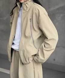 Marient | ジップアップナイロンブルゾン【unisex】(ナイロンジャケット)