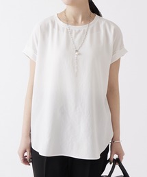 BEARDSLEY | 《セットアップ対応》ストレッチジョーゼットブラウス(シャツ/ブラウス)