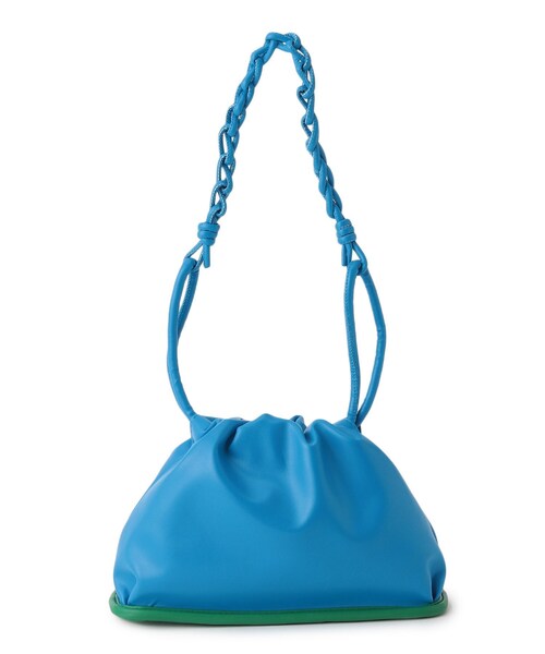 GALLEST(ギャレスト)の「【Casselini(キャセリーニ)/2WAY】プランプドロストバッグ(ハンドバッグ・レディース・ライトブルー/ナチュラル/ブラック・00)」の4枚目の写真