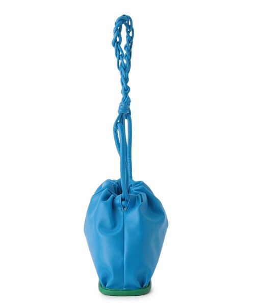 GALLEST(ギャレスト)の「【Casselini(キャセリーニ)/2WAY】プランプドロストバッグ(ハンドバッグ・レディース・ライトブルー/ナチュラル/ブラック・00)」の5枚目の写真