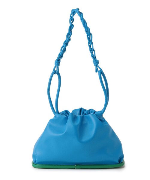 GALLEST(ギャレスト)の「【Casselini(キャセリーニ)/2WAY】プランプドロストバッグ(ハンドバッグ・レディース・ライトブルー/ナチュラル/ブラック・00)」の6枚目の写真