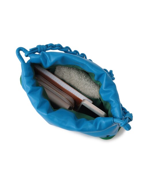 GALLEST(ギャレスト)の「【Casselini(キャセリーニ)/2WAY】プランプドロストバッグ(ハンドバッグ・レディース・ライトブルー/ナチュラル/ブラック・00)」の10枚目の写真