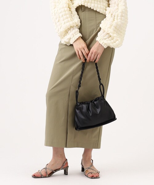 GALLEST(ギャレスト)の「【Casselini(キャセリーニ)/2WAY】プランプドロストバッグ(ハンドバッグ・レディース・ライトブルー/ナチュラル/ブラック・00)」の16枚目の写真