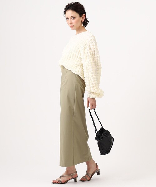 GALLEST(ギャレスト)の「【Casselini(キャセリーニ)/2WAY】プランプドロストバッグ(ハンドバッグ・レディース・ライトブルー/ナチュラル/ブラック・00)」の18枚目の写真