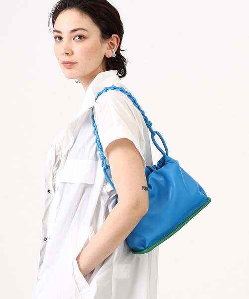 GALLEST(ギャレスト)の「【Casselini(キャセリーニ)/2WAY】プランプドロストバッグ(ハンドバッグ・レディース・ライトブルー/ナチュラル/ブラック・00)」の20枚目の写真