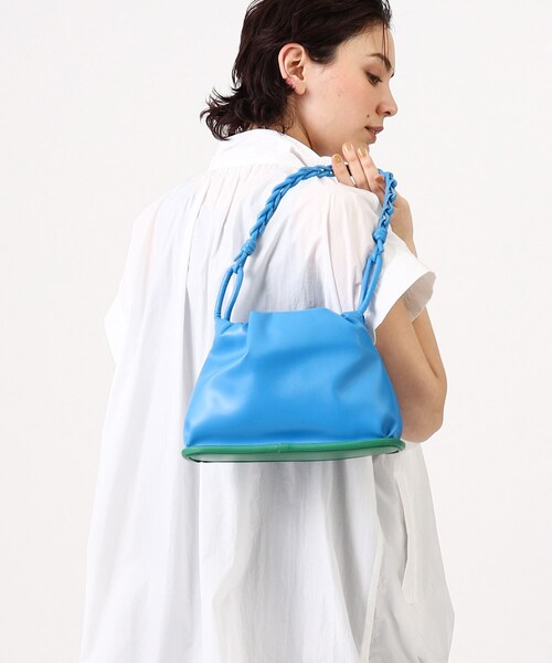 GALLEST(ギャレスト)の「【Casselini(キャセリーニ)/2WAY】プランプドロストバッグ(ハンドバッグ・レディース・ライトブルー/ナチュラル/ブラック・00)」の21枚目の写真