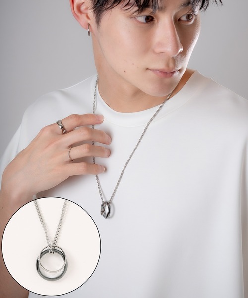 improves（インプローブス）の「バリエーション チャームネックレス（ネックレス・メンズ・B/G/C/D/E/F/A/H・FREE）」の4枚目の写真