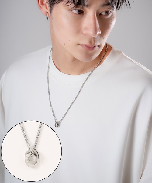 improves（インプローブス）の「バリエーション チャームネックレス（ネックレス・メンズ・B/G/C/D/E/F/A/H・FREE）」の6枚目の写真