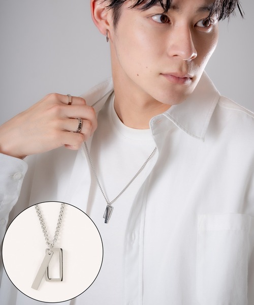 improves（インプローブス）の「バリエーション チャームネックレス（ネックレス・メンズ・B/G/C/D/E/F/A/H・FREE）」の7枚目の写真