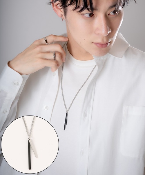 improves（インプローブス）の「バリエーション チャームネックレス（ネックレス・メンズ・B/G/C/D/E/F/A/H・FREE）」の8枚目の写真