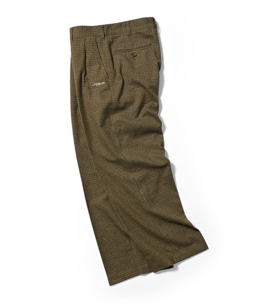 Lafayette（ラファイエット）の「LFYT ラファイエット [Lafayette] - PLEATED トラウザーパンツ TROUSERS BROWN - LA221208（スラックス・メンズ・ブラウン・38inch）」の4枚目の写真