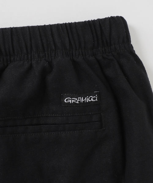 Gramicci（グラミチ）の「【GRAMICCI / グラミチ】別注 リネン/コットン 1タック イージースラックス（スラックス・メンズ・ライトグレー/ライトブルー/ブラック・LARGE/MEDIUM）」の15枚目の写真
