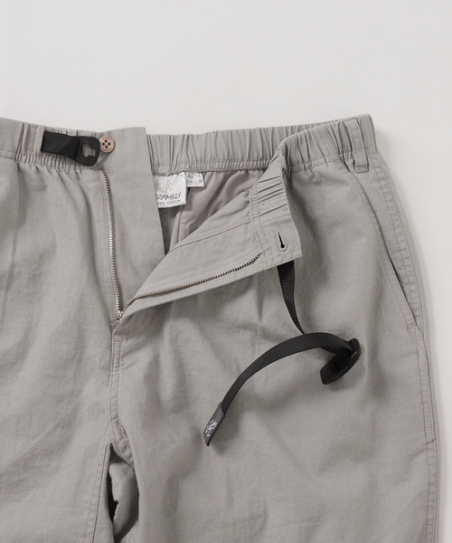 Gramicci（グラミチ）の「【GRAMICCI / グラミチ】別注 リネン/コットン 1タック イージースラックス（スラックス・メンズ・ライトグレー/ライトブルー/ブラック・LARGE/MEDIUM）」の10枚目の写真