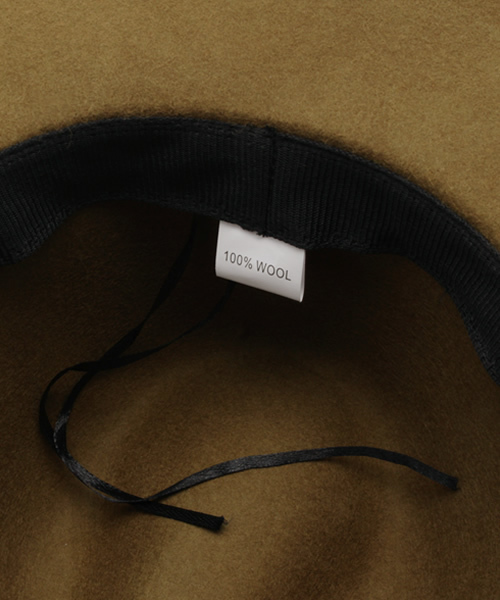 Chico（チコ）の「【who's who Chico】リボンウールハット（ハット・レディース・ベージュ/カーキ/ブラック/キャメル・FREE）」の5枚目の写真