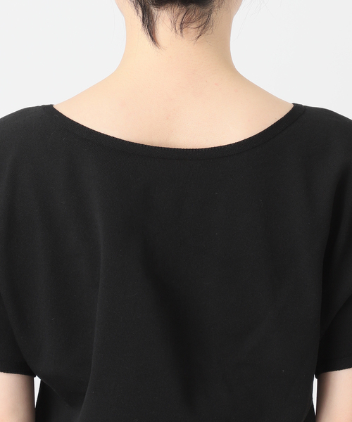 Noble（ノーブル）の「CO/PL パフスリーブニット（ニット/セーター・レディース・ライトグレー/ブラック・FREE）」の17枚目の写真