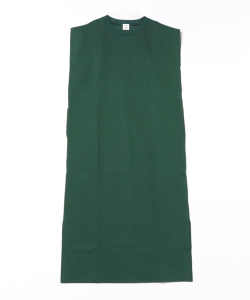 ORCIVAL(オーシバル)の「SLEEVELESS DRESS(ワンピース・レディース・グリーン/ブラック・1)」の9枚目の写真