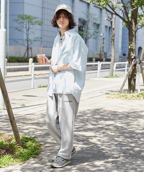 WEGO（ウィゴー）の「WEGO/イージーケアオックスフォードシャツ（シャツ/ブラウス・メンズ・グリーン系その他4/ブルー系その他4/ベージュ系その他/ブルー系その他・SMALL/MEDIUM/LARGE）」の21枚目の写真