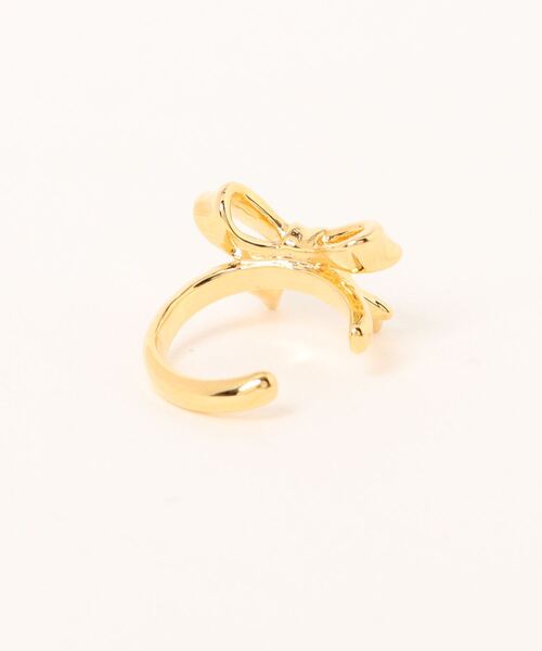 minia(ミニア)の「リボンイヤーカフ(イヤーカフ・レディース・シルバー/ゴールド・FREE)」の3枚目の写真