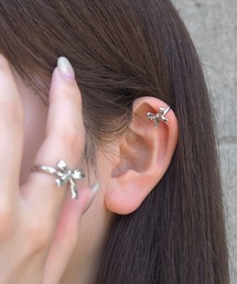 minia | リボンイヤーカフ(イヤーカフ)