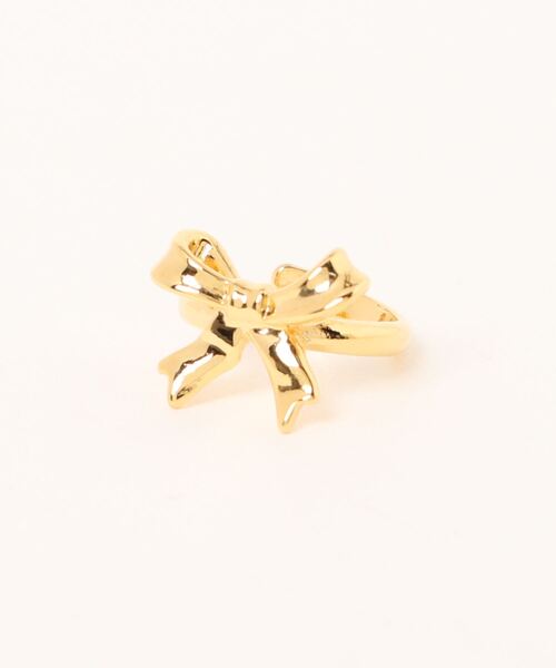 minia(ミニア)の「リボンイヤーカフ(イヤーカフ・レディース・シルバー/ゴールド・FREE)」の9枚目の写真