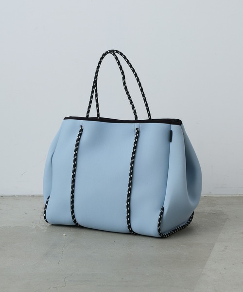 CIAOPANIC TYPY（チャオパニックティピー）の「【shay】ネオプレン2WAYBAG（トートバッグ・レディース・オレンジ/ピンク/サックスブルー/グレイッシュベージュ/ブラック・ONE SIZE）」の10枚目の写真