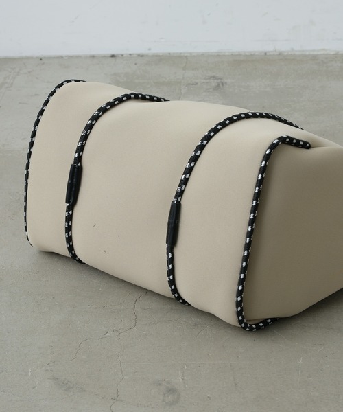 CIAOPANIC TYPY（チャオパニックティピー）の「【shay】ネオプレン2WAYBAG（トートバッグ・レディース・オレンジ/ピンク/サックスブルー/グレイッシュベージュ/ブラック・ONE SIZE）」の19枚目の写真