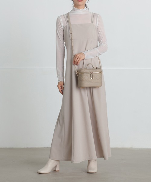 ALTROSE(アルトローズ)の「3WAY バニティバッグ キルティング ショルダーバッグ エレブ(ショルダーバッグ・レディース・ブラック/アイボリー/ピンク/ベージュ/ライトブルー・FREE)」の22枚目の写真